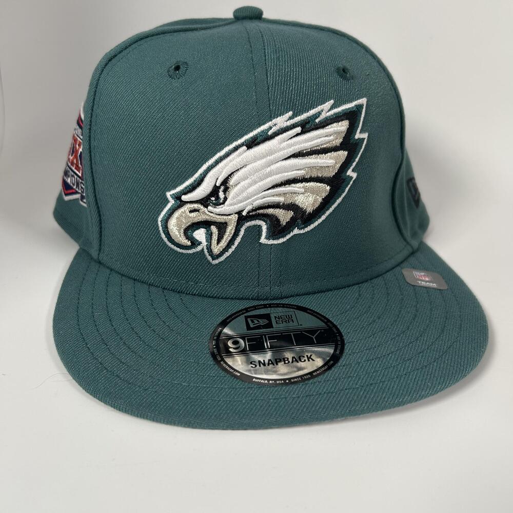 Philadelphia Eagles Hat Cap Snap Back One Size NFL Super Bowl LIX New Era 9FIFTY